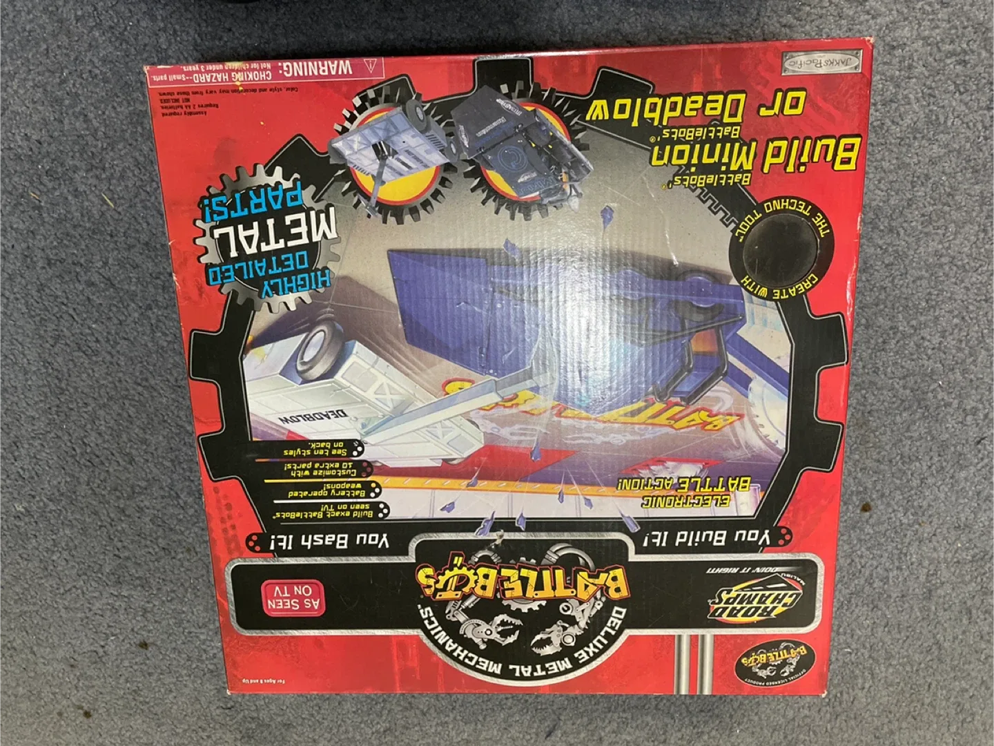 BattleBots Deluxe Metal Mechanics Road Champs