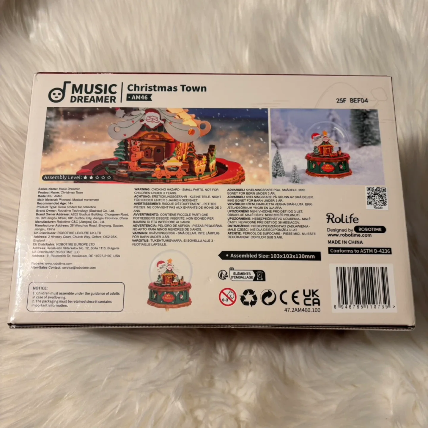 Rolife Music Dreamer Christmas Town AM46 image indicator(2)