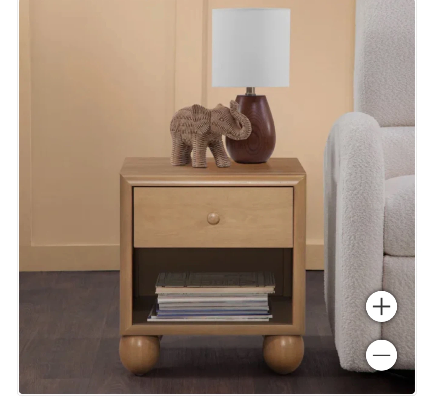 Riley Grace Bedside Nightstand/ End table - photo 2