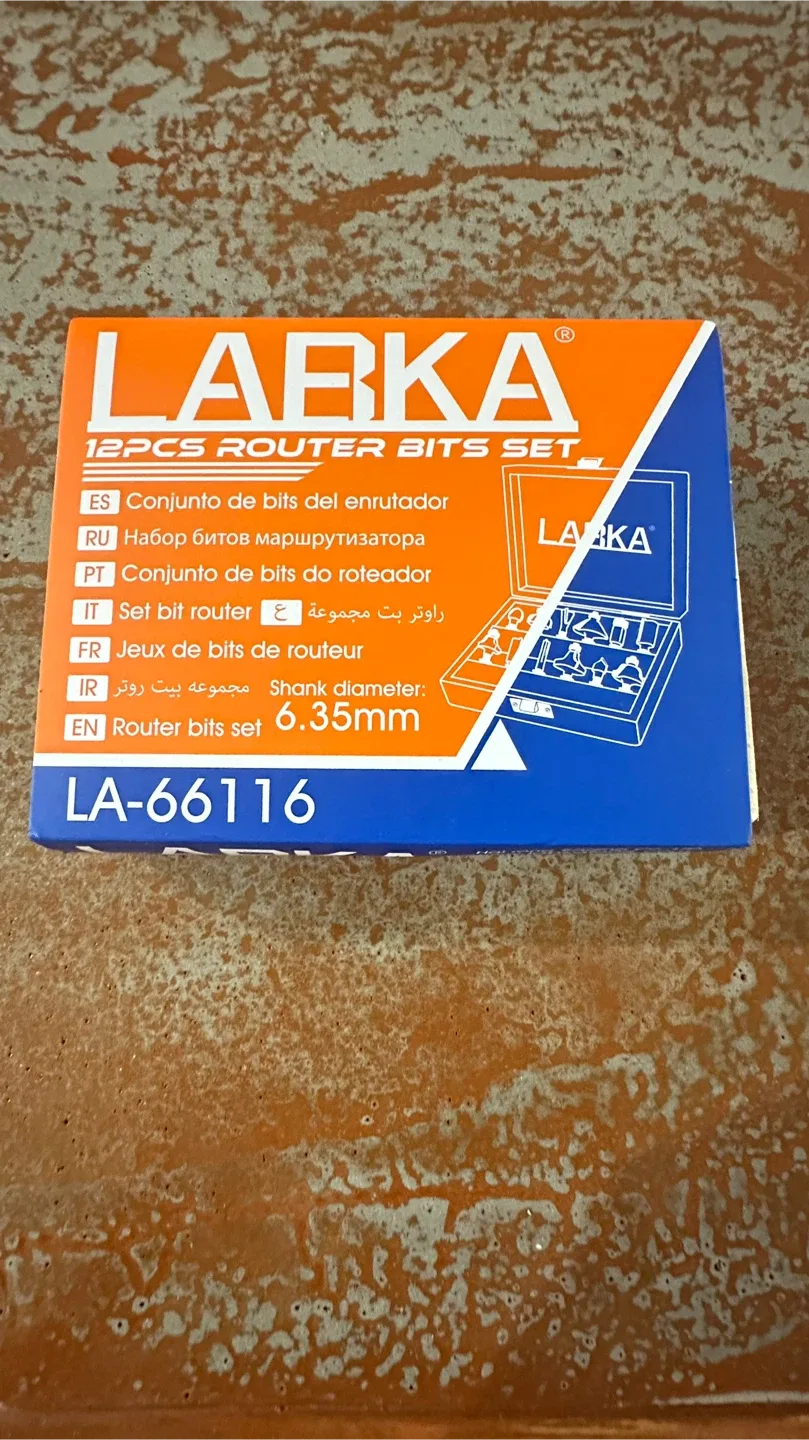 12-Piece Router Bit Set - 1/4 Shank image indicator(2)