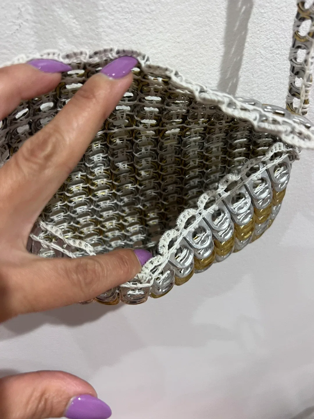 Handmade Pop Tab Purse image indicator(3)