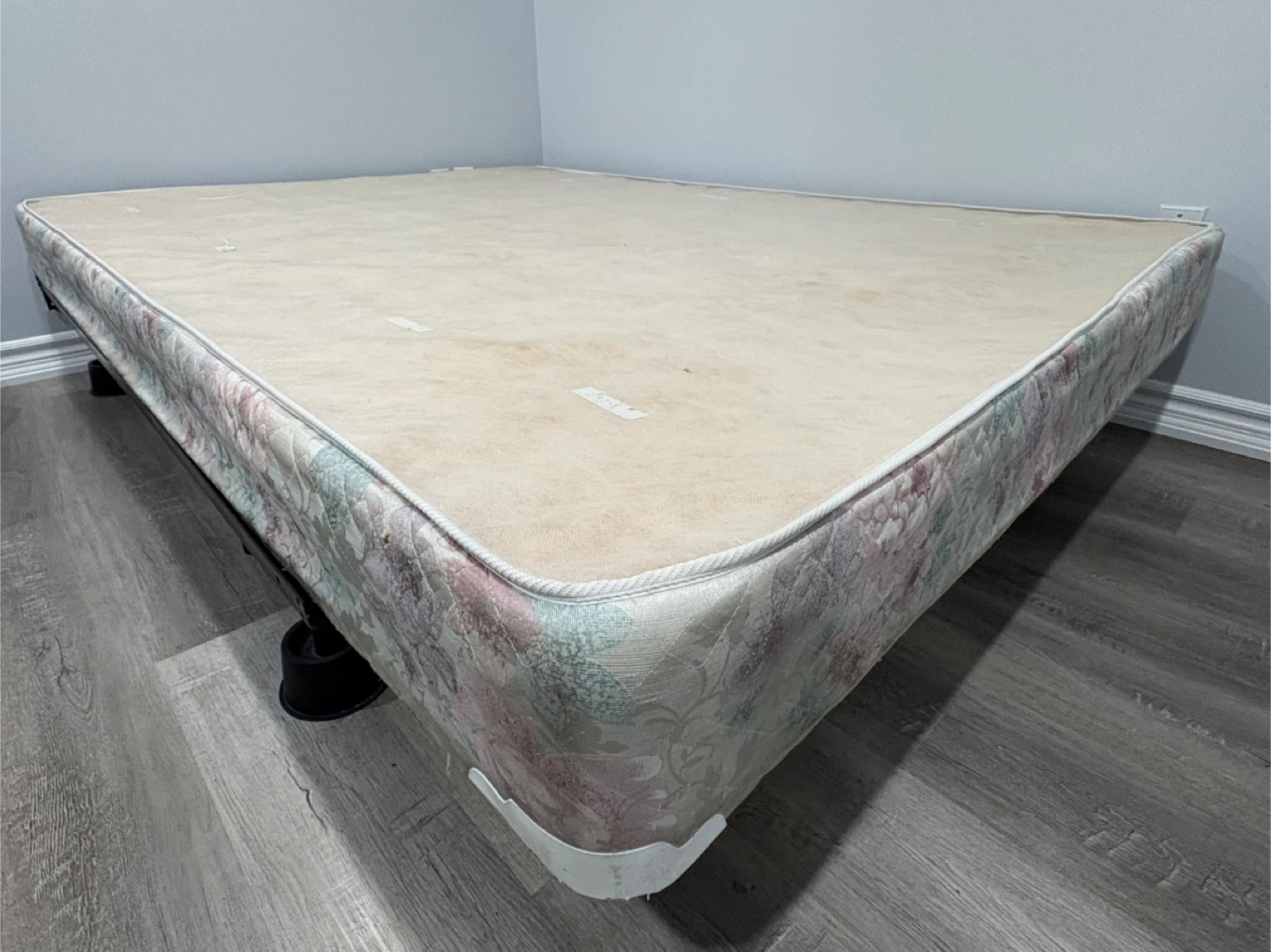 Queen Bed Frame and Boxspring