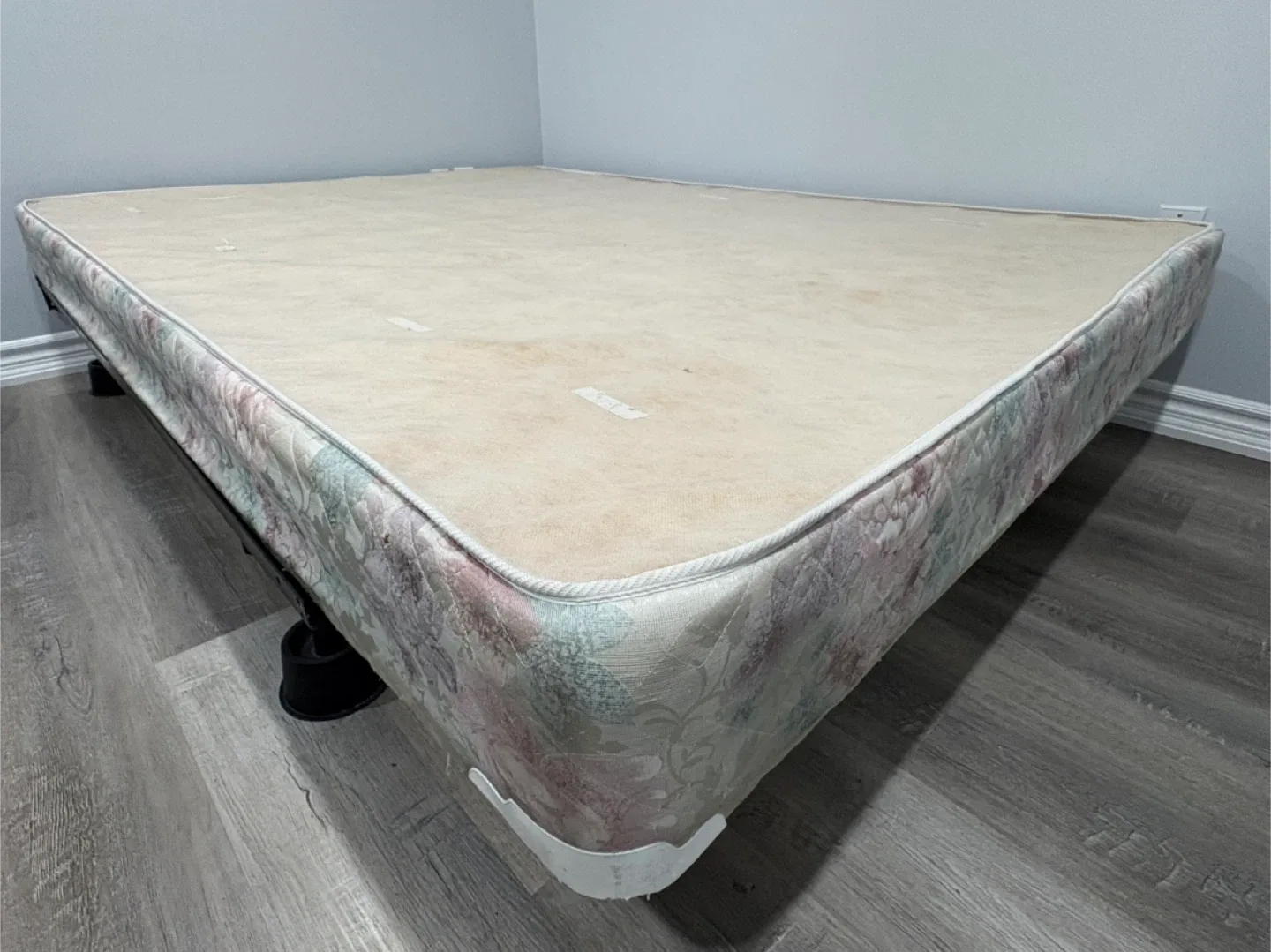 Queen Bed Frame and Boxspring