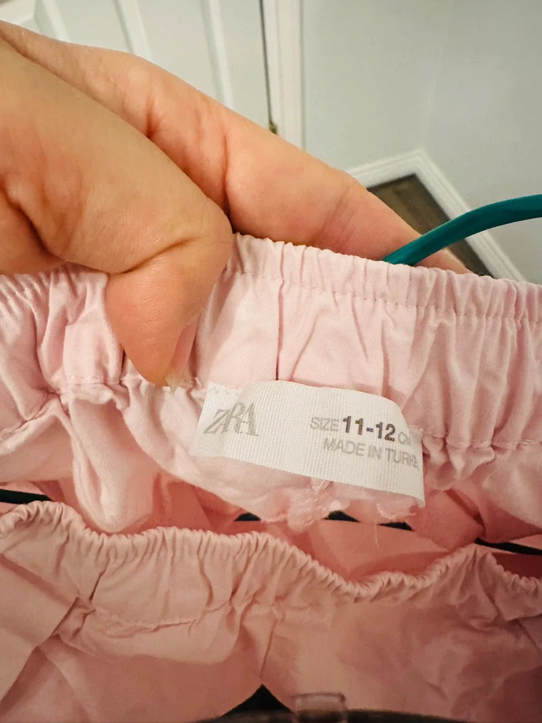 Zara Pink Cargo Pants - Size 11-12 image indicator(2)