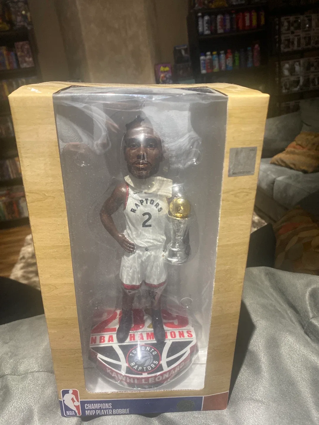 Kawhi Leonard Raptors NBA Champions MVP Bobblehead