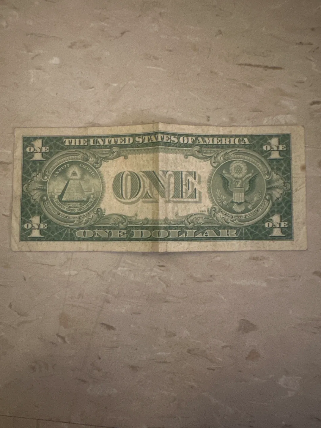 One Dollar bill image indicator(2)