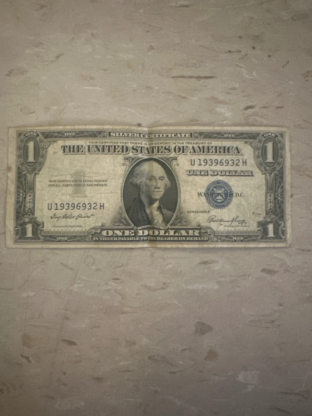 One Dollar bill