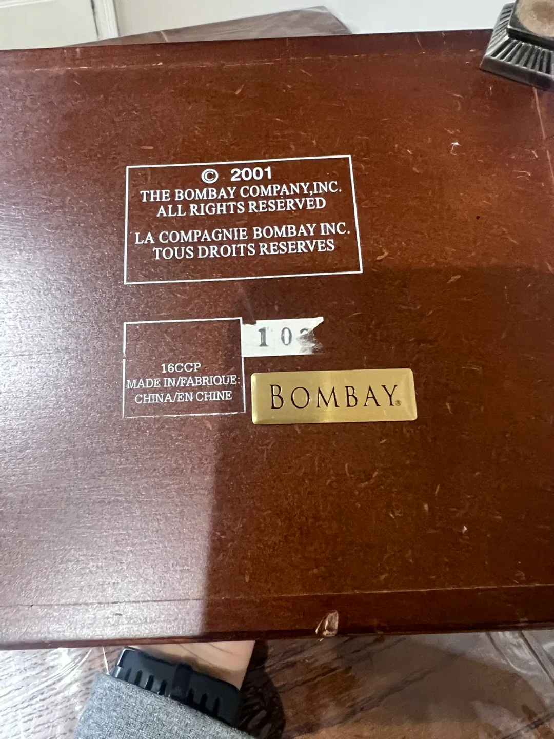 Bombay Company Photo Album Box with Inserts image indicator(10)