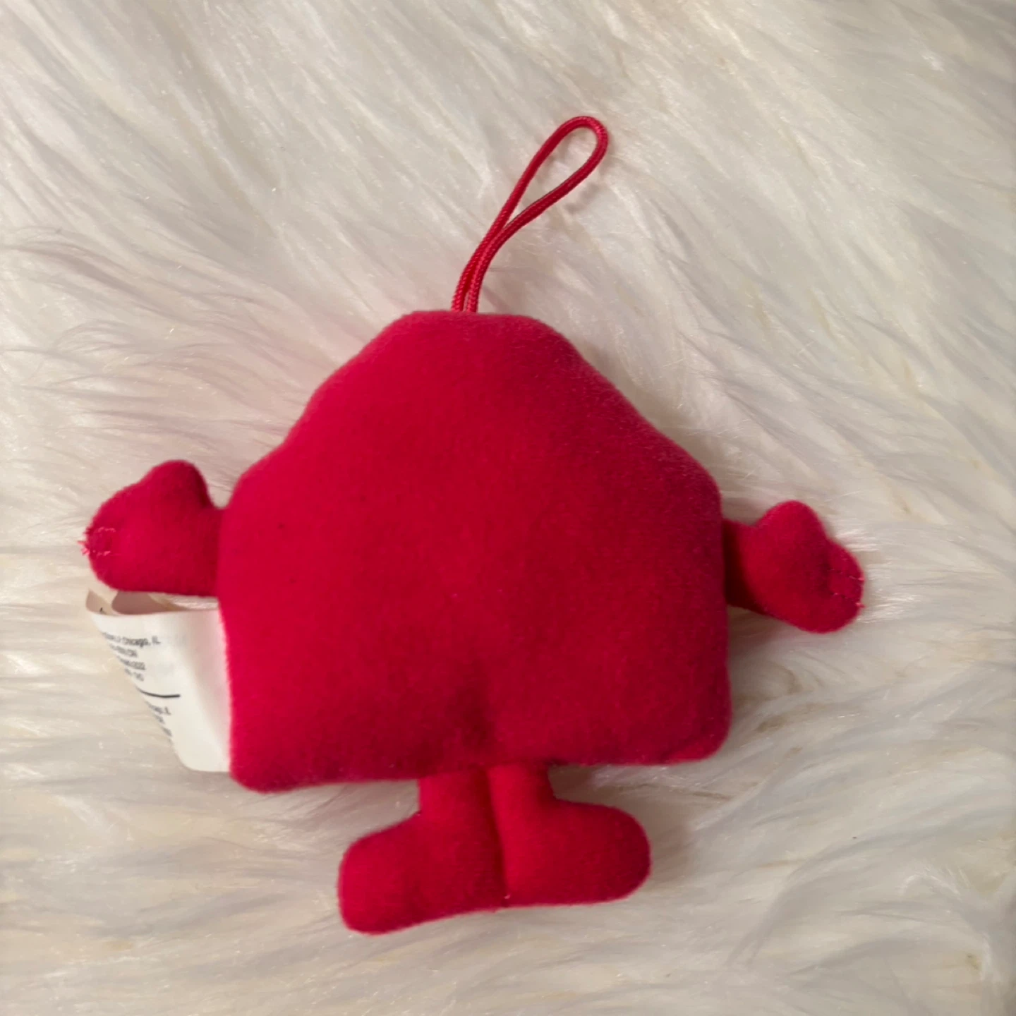 Mr. Men Little Miss Red Plush Ornament - photo 2