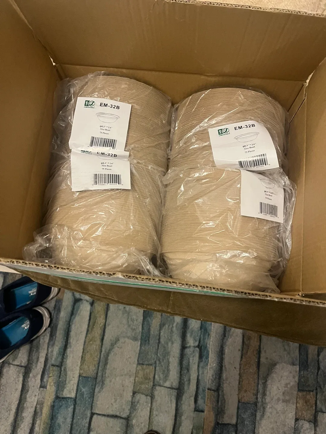 Compostable Bowls (4 Packs) #Cleanout 🥕🌱