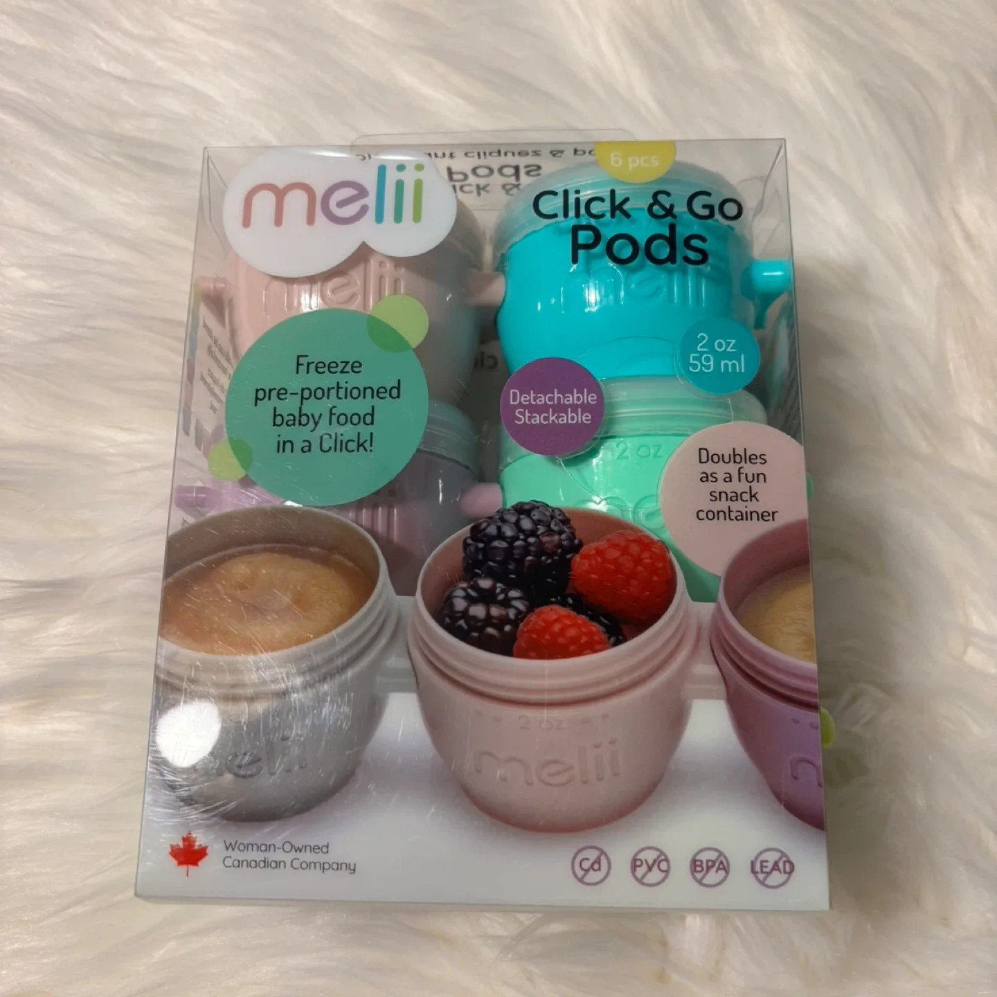 Melii Click & Go Pods - 6 pack image indicator(2)
