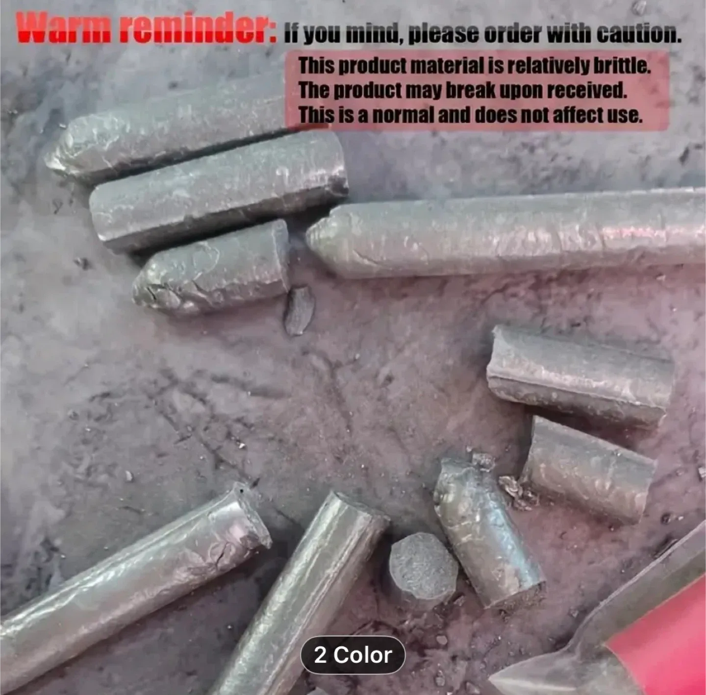 1 Pack Low Temperature Aluminum Solder Rods image indicator(8)