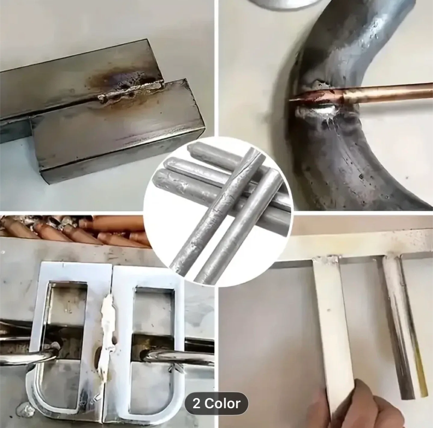 1 Pack Low Temperature Aluminum Solder Rods image indicator(6)