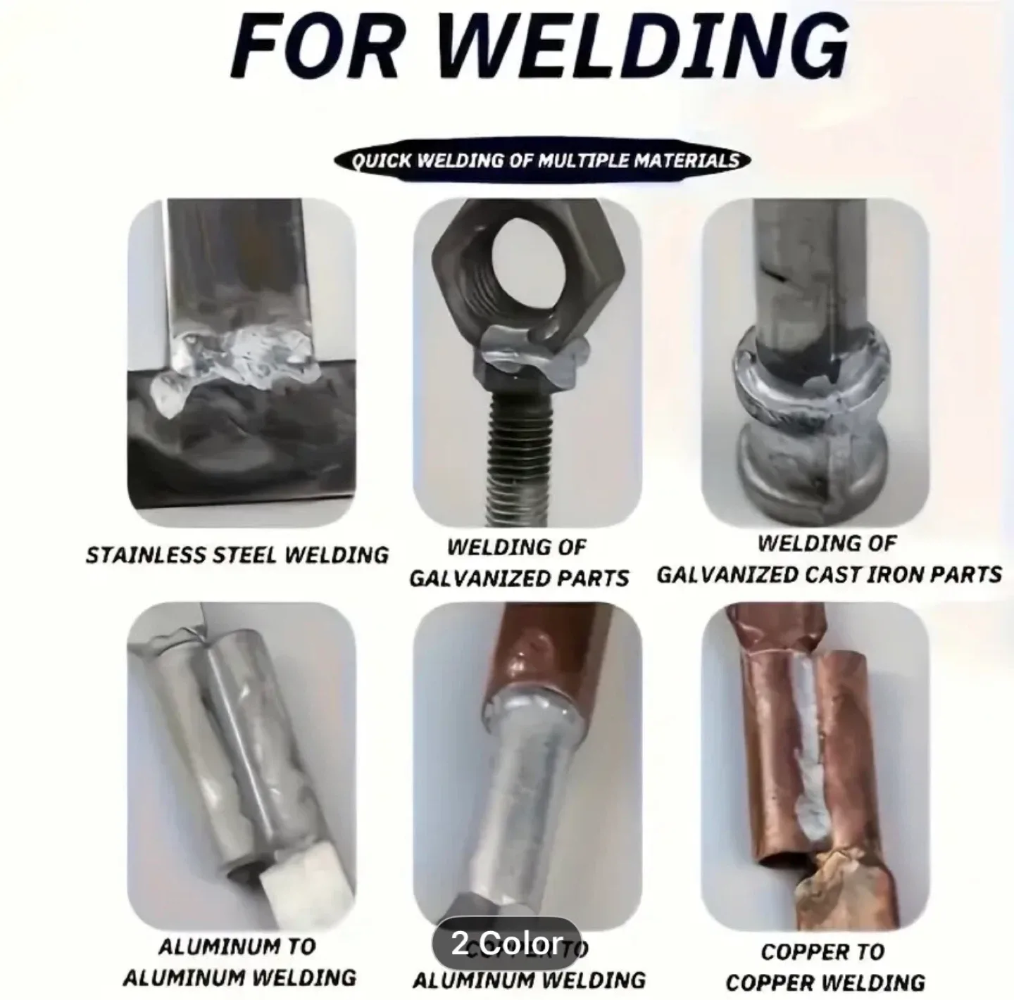 1 Pack Low Temperature Aluminum Solder Rods image indicator(2)