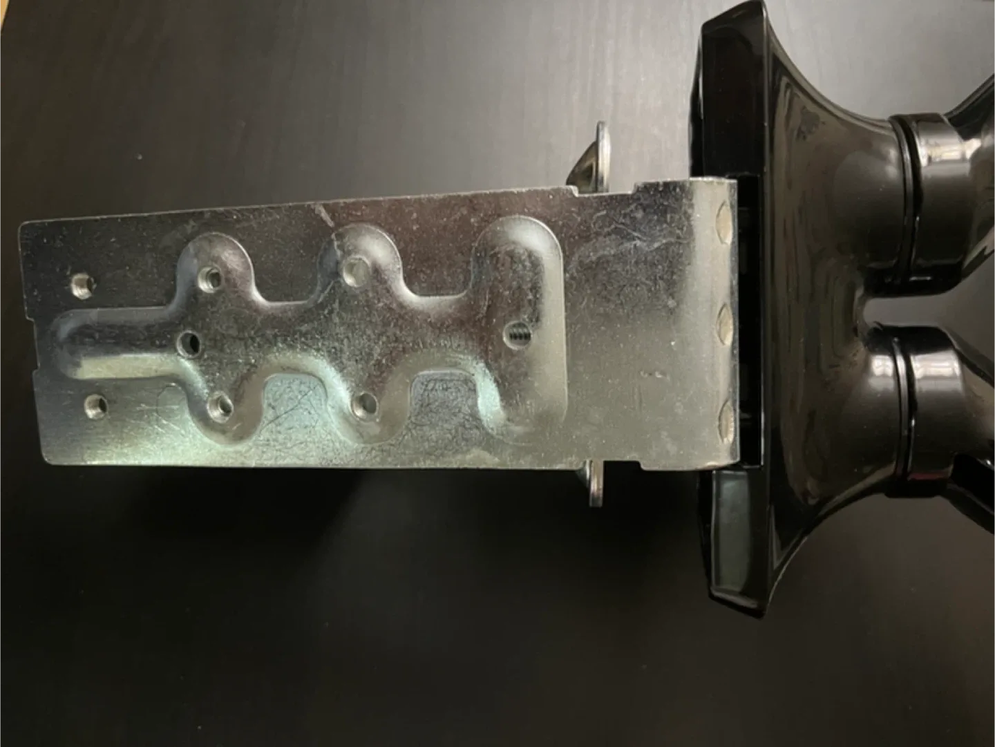 Dual Monitor Desk Mount - Black 17”-32” image indicator(5)