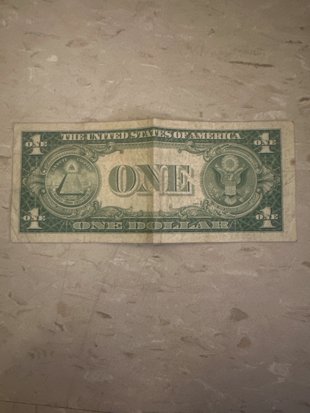 Vintage 1935E One Dollar Bill - photo 2
