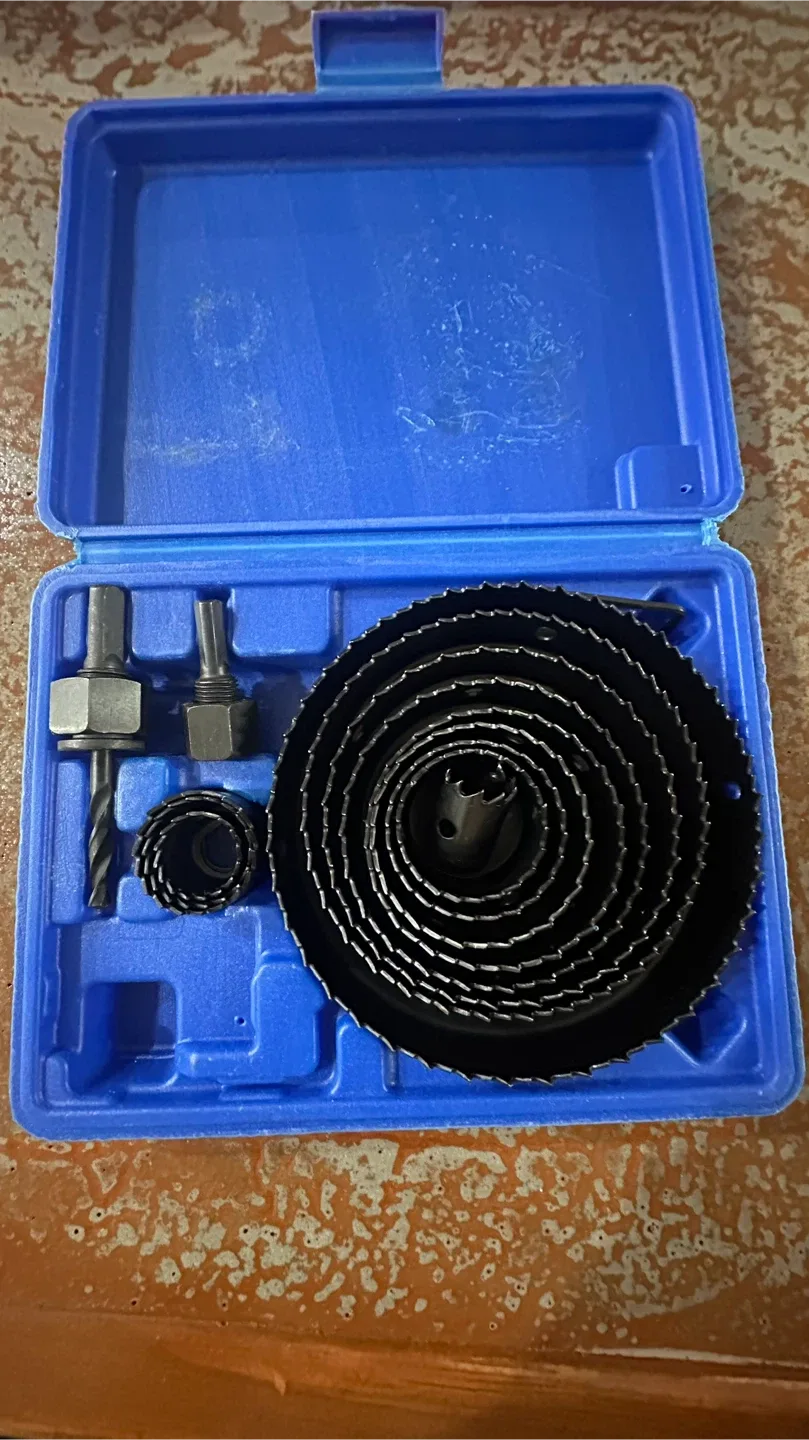 16-Piece Hole Saw Set – Heavy Duty