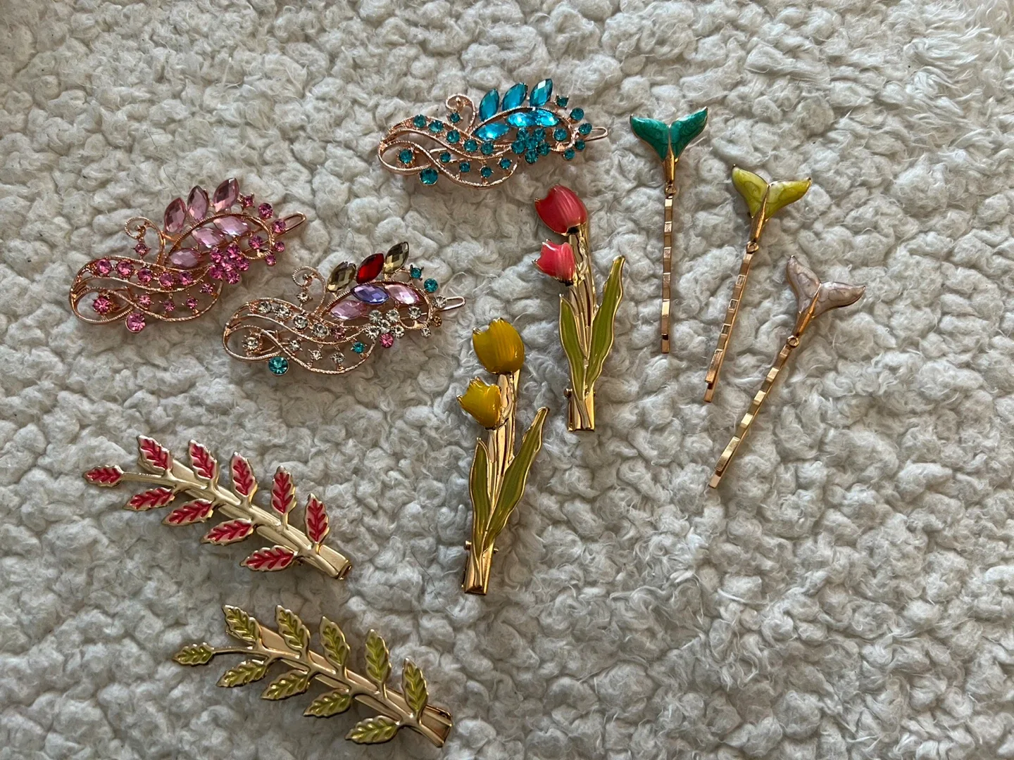 Assorted Hair Clips and Pins