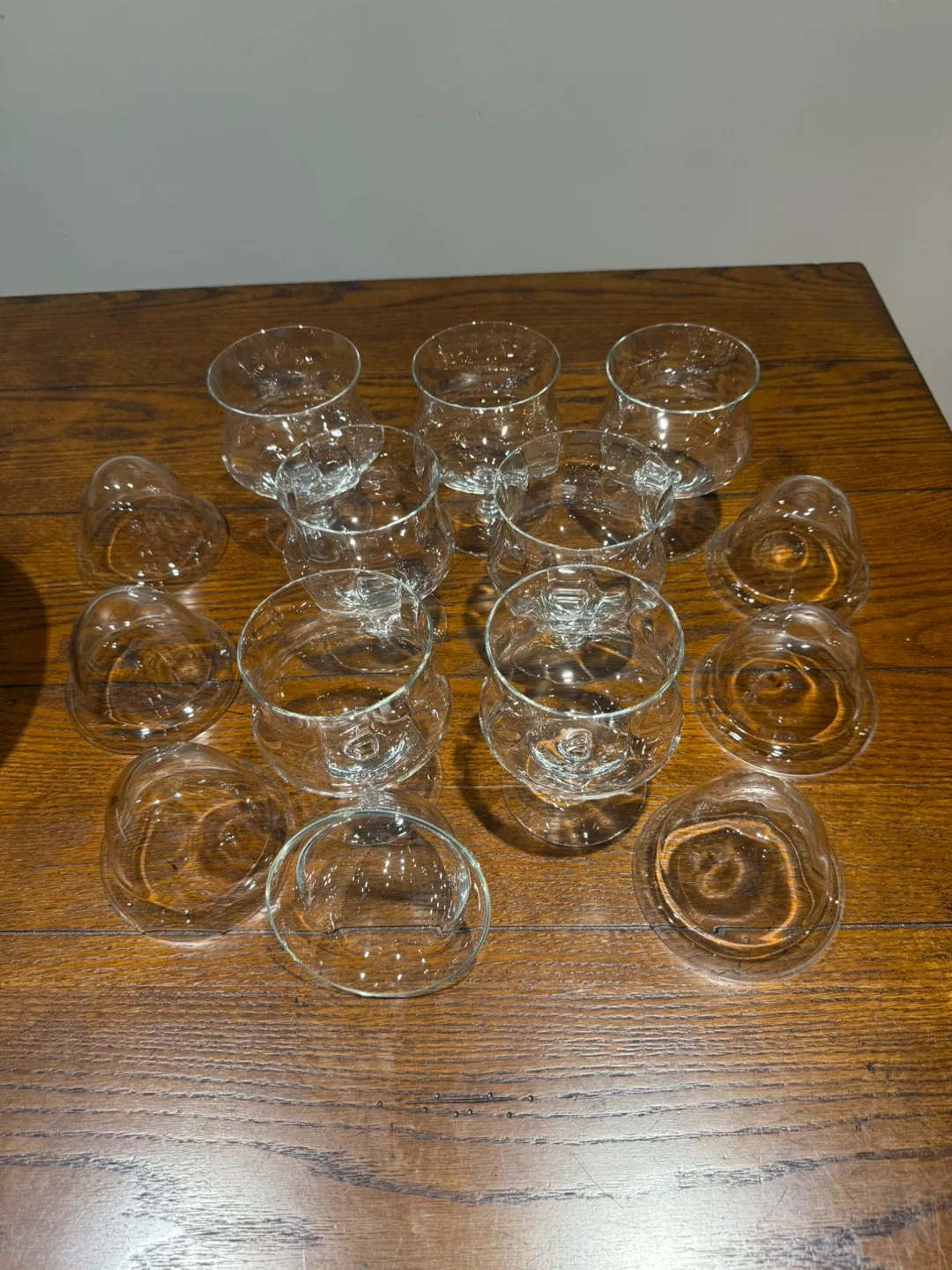 Classic Shrimp Cocktail Glasses with Stems