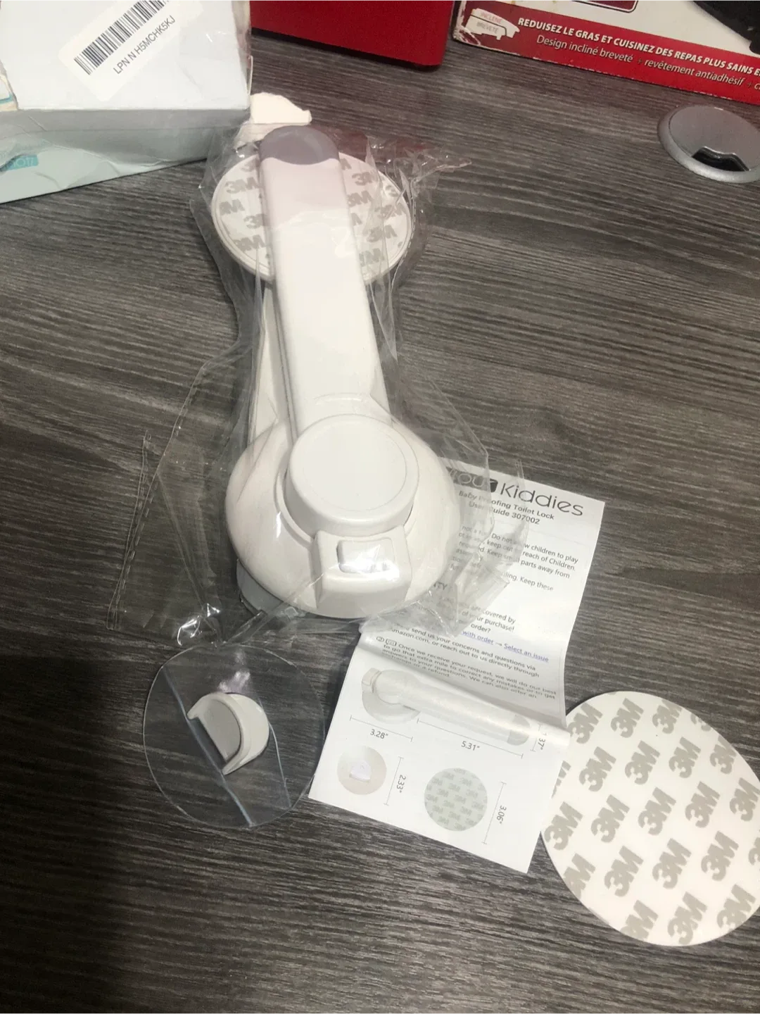 New Loutykiddies Baby Proofing Toilet Lock image indicator(5)