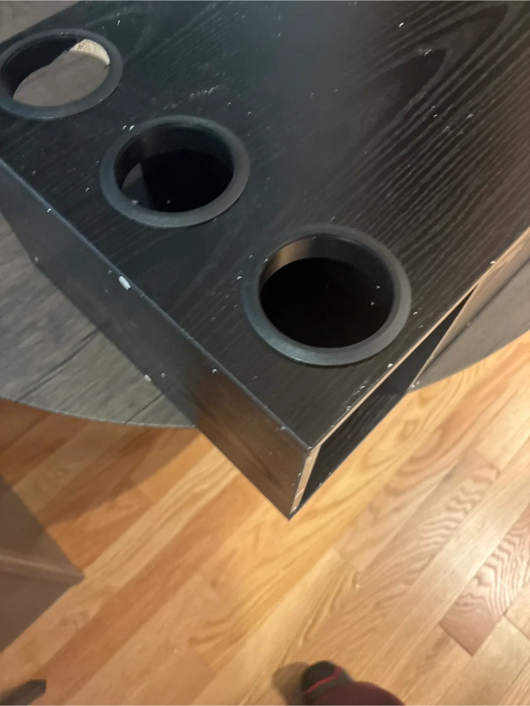 Black Salon Tray with Mount Drawer & Cup Holders image indicator(6)