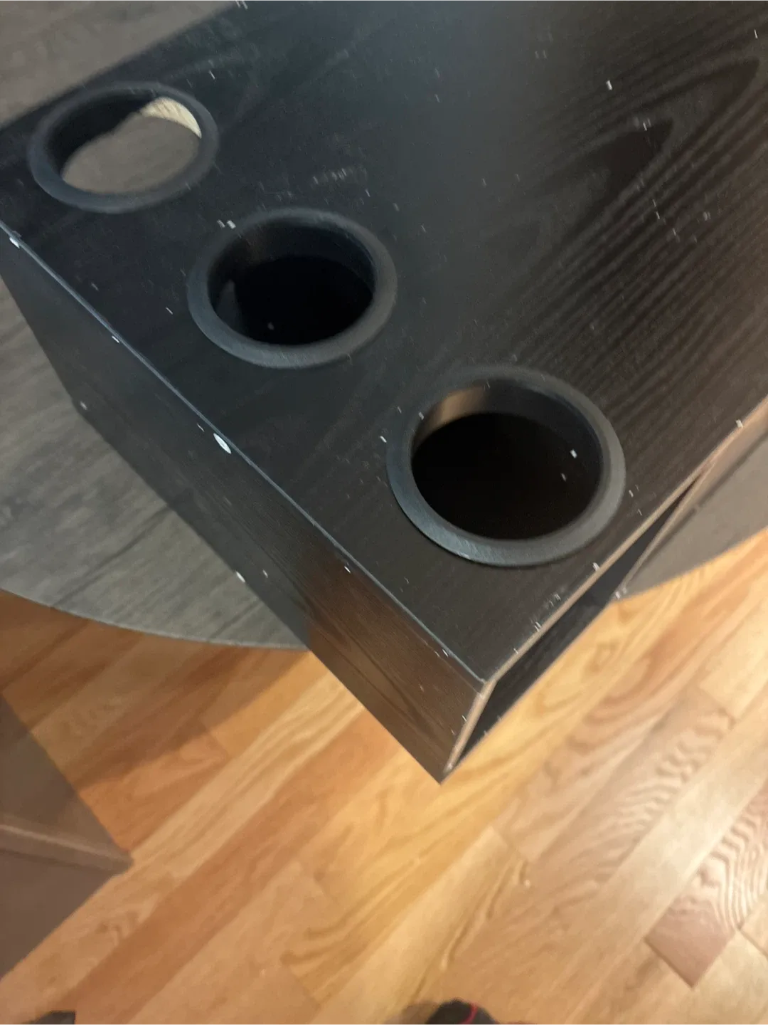 Black Salon Tray with Mount Drawer & Cup Holders image indicator(7)