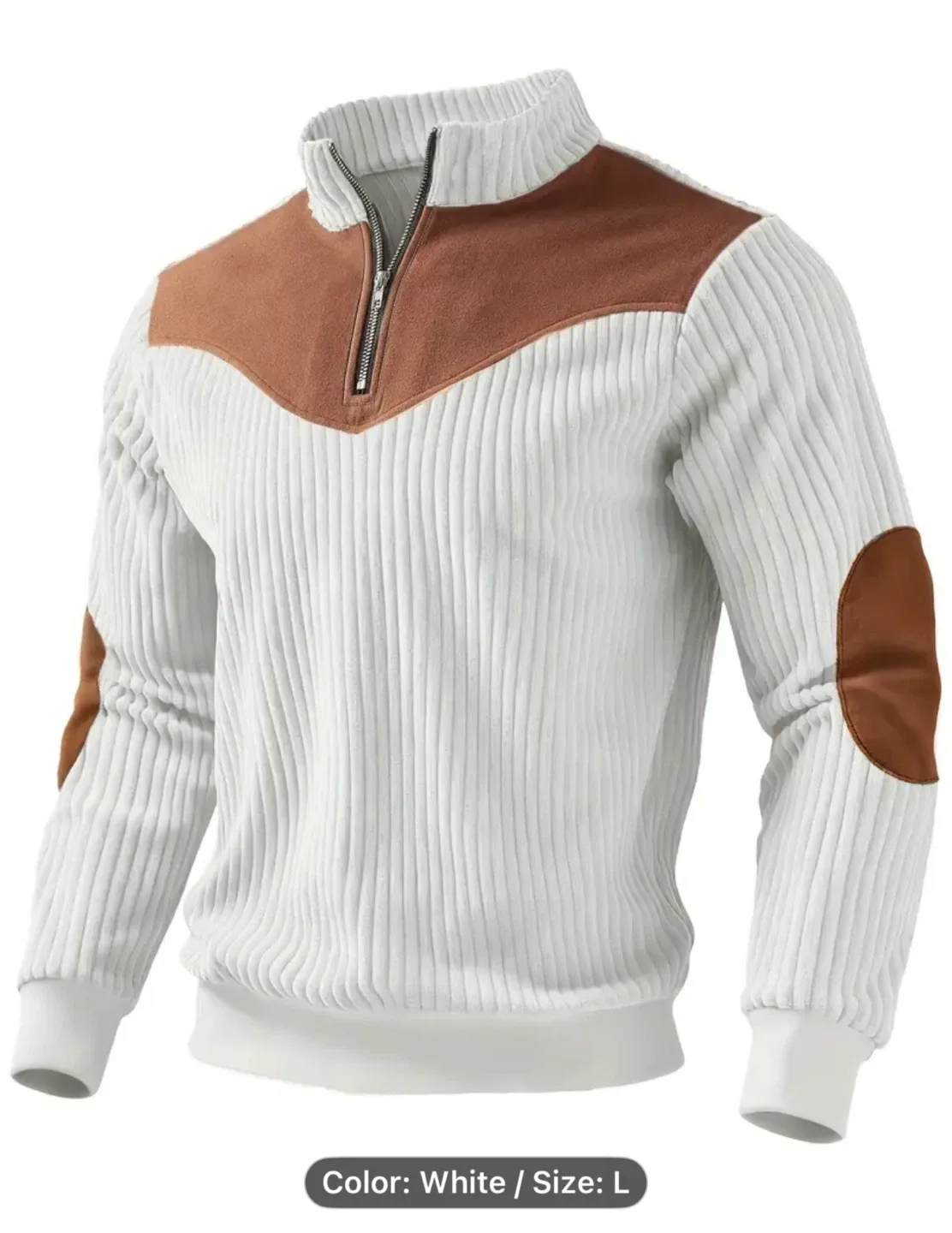 Christmas Men's Gift Men's Stand Collar image indicator(4)