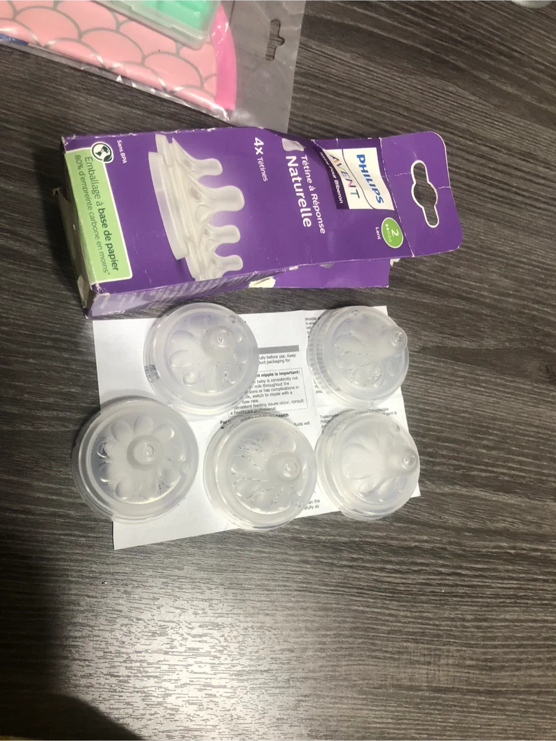 Philips Avent Natural Response Nipples - Level 2 (4 Pack) image indicator(5)