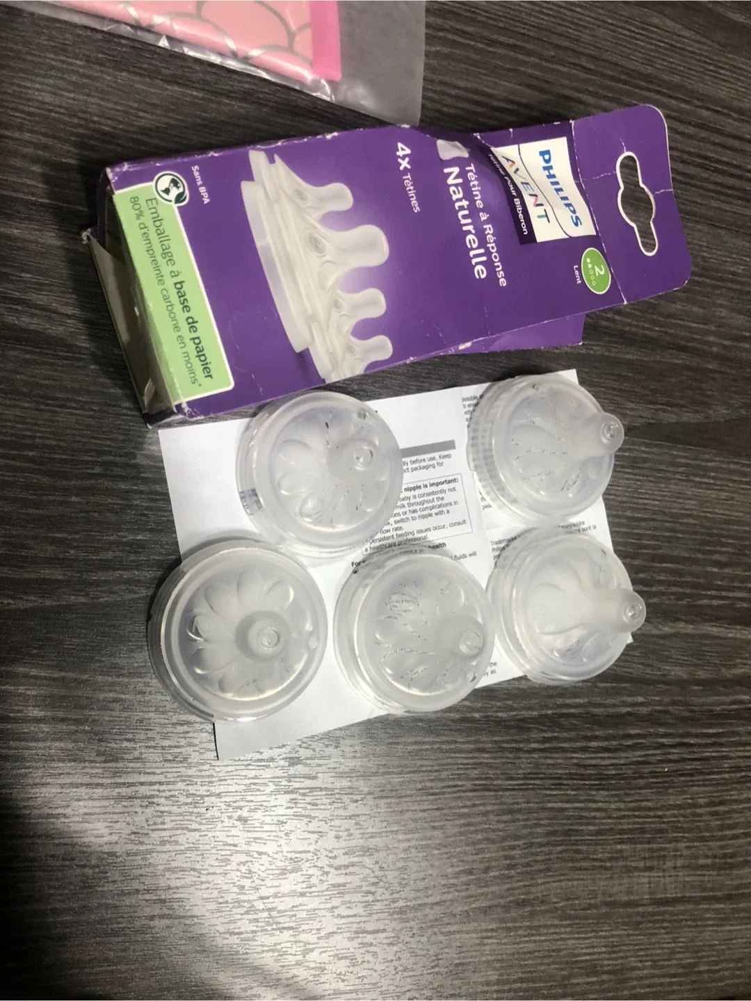 Philips Avent Natural Response Nipples - Level 2 (4 Pack) image indicator(3)