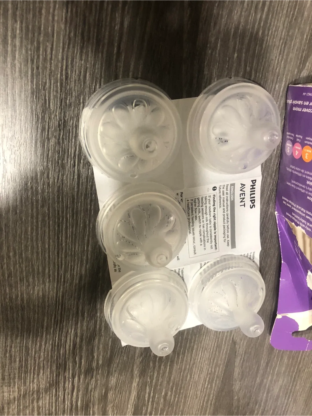 Philips Avent Natural Response Nipples - Level 2 (4 Pack)