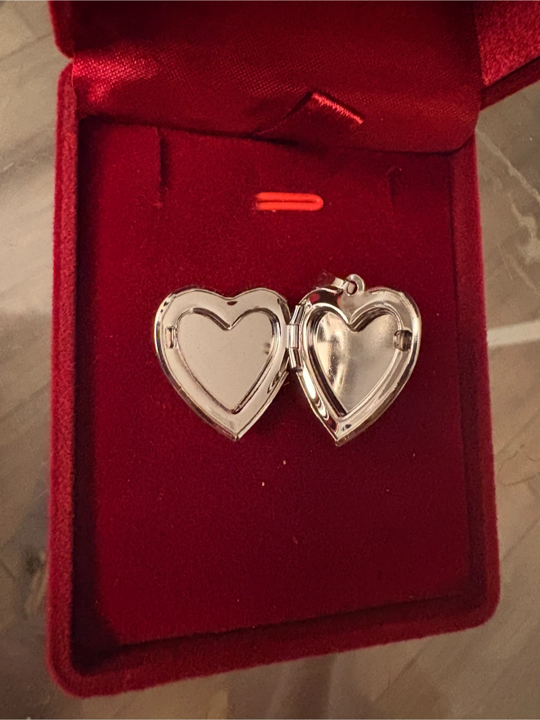 Heart Locket  Silver