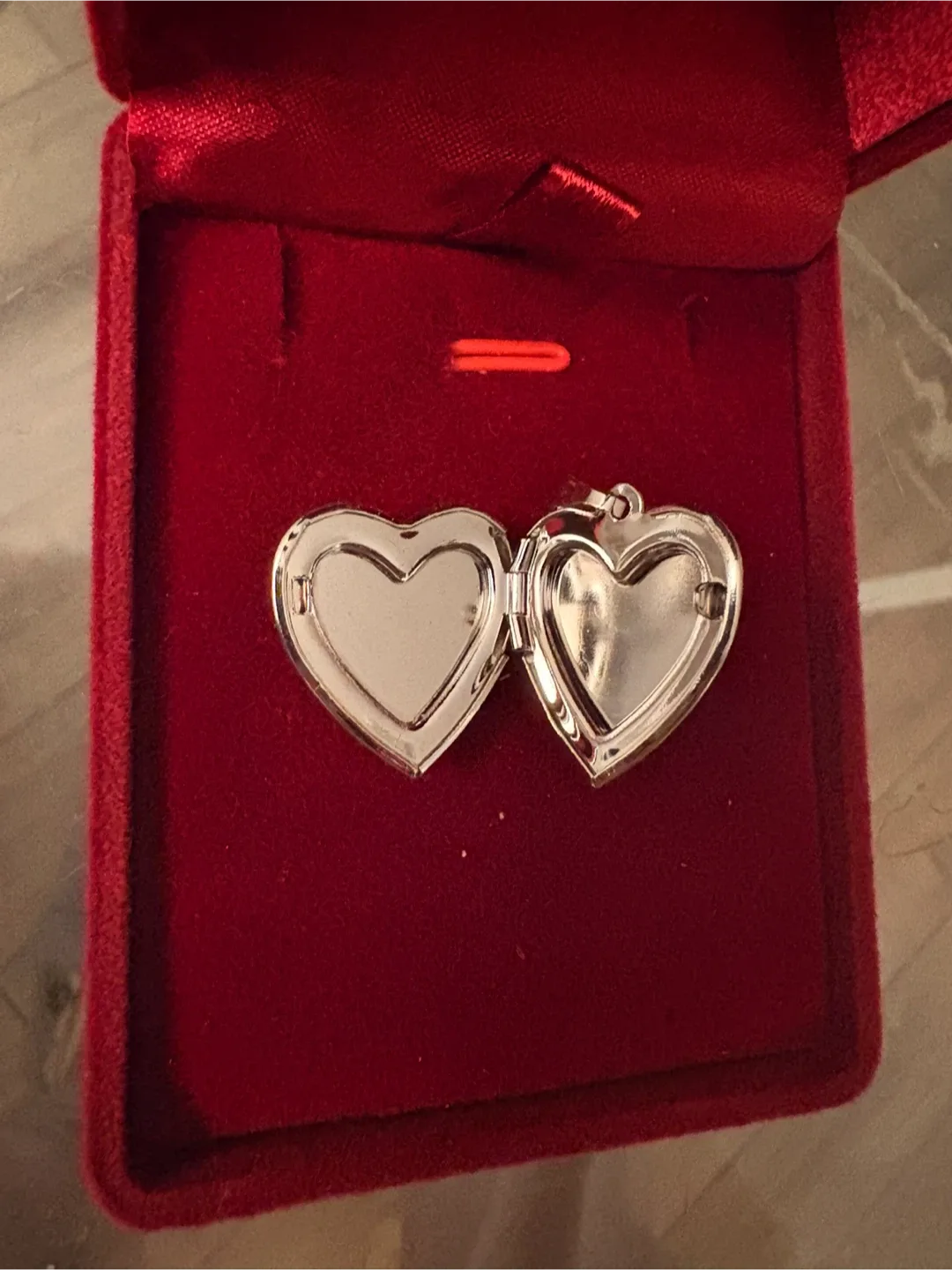 Heart Locket  Silver