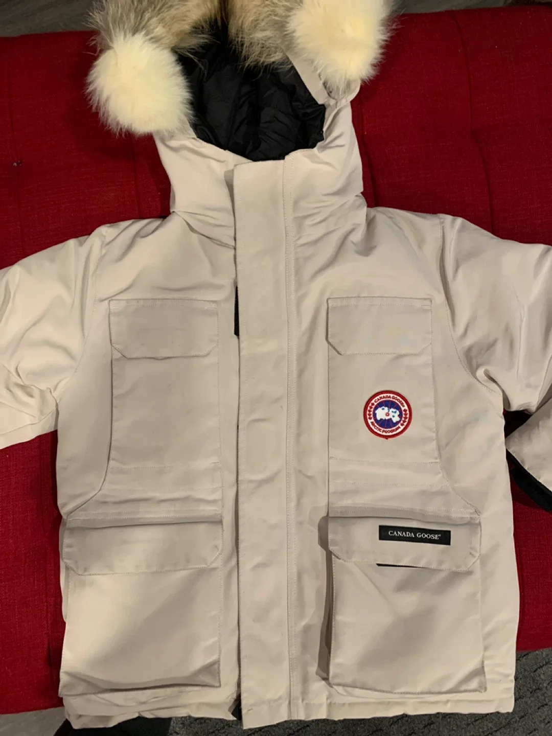 Canada Goose Parka, Size 150 image indicator(4)