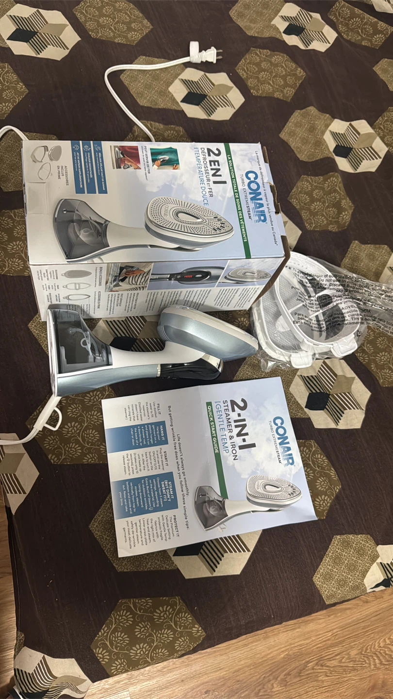 Conair 2-in-1 Steamer & Iron - Gently Used - photo 2