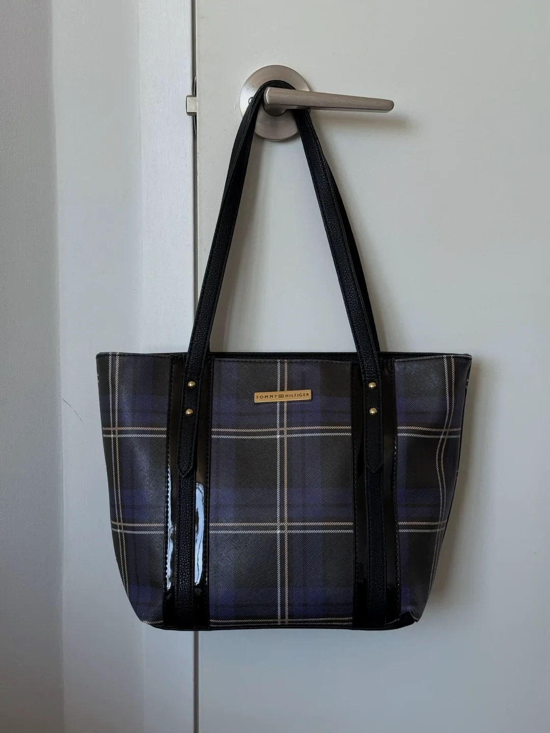 Tommy Hilfiger Plaid Tote Bag