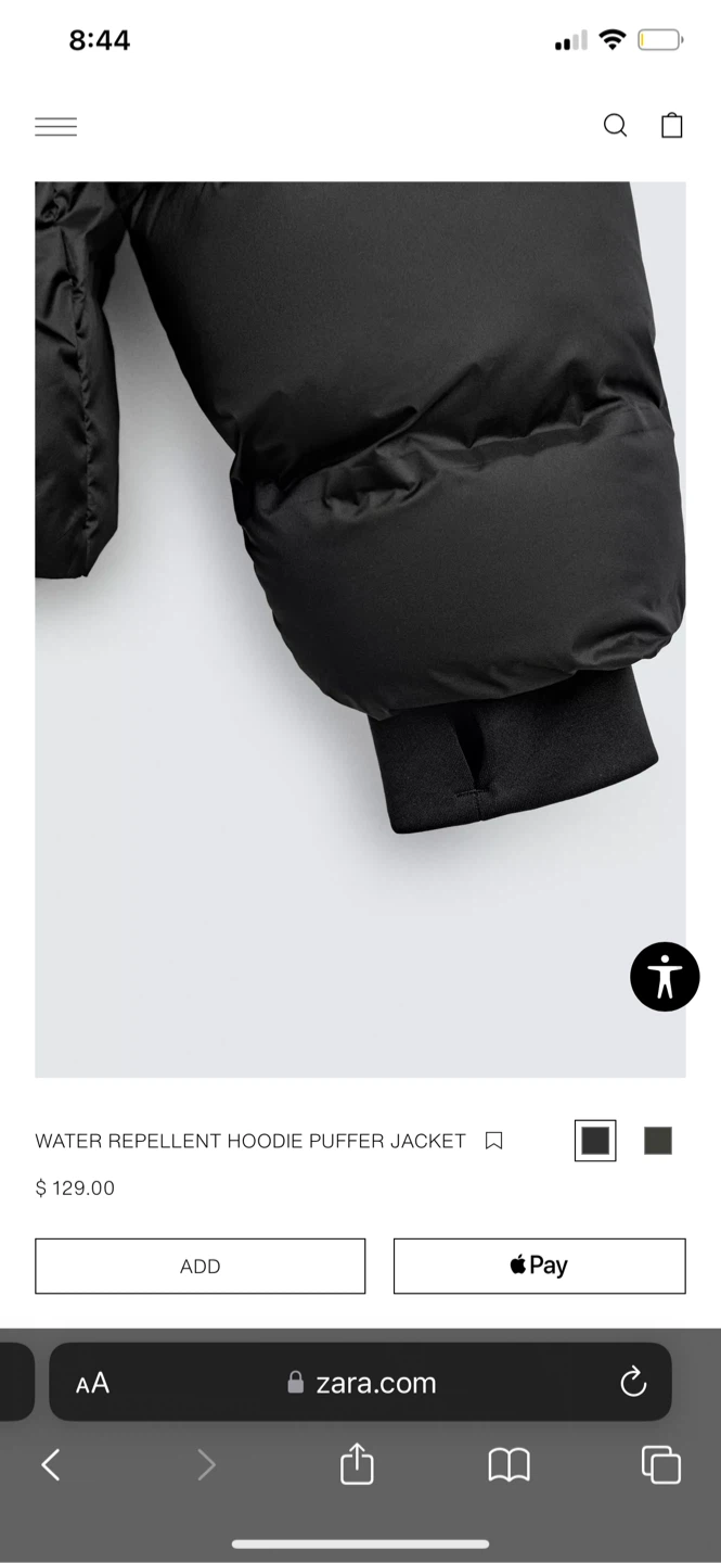 Zara Puffer Jacket - Size S #Cleanout - photo 4