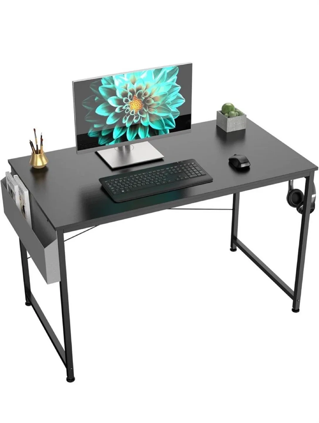 Black Premium Desktop Table image indicator(2)