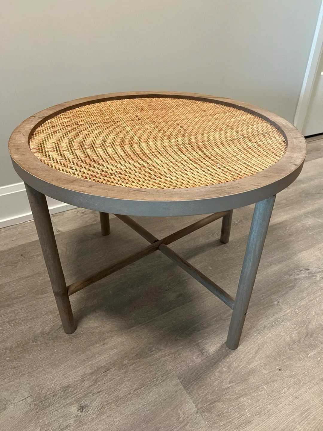 Rustic Rattan Side Table image indicator(4)