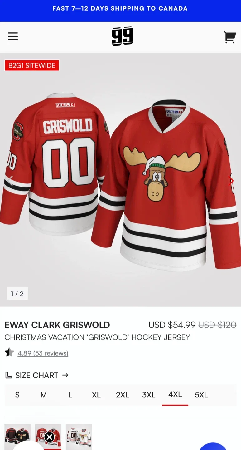 Christmas Vacation Griswold Jersey image indicator(6)