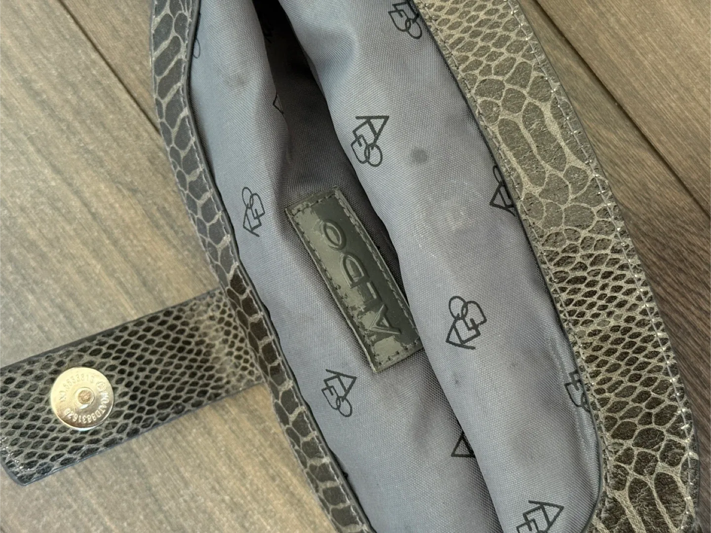 ALDO Snakeskin Clutch image indicator(3)
