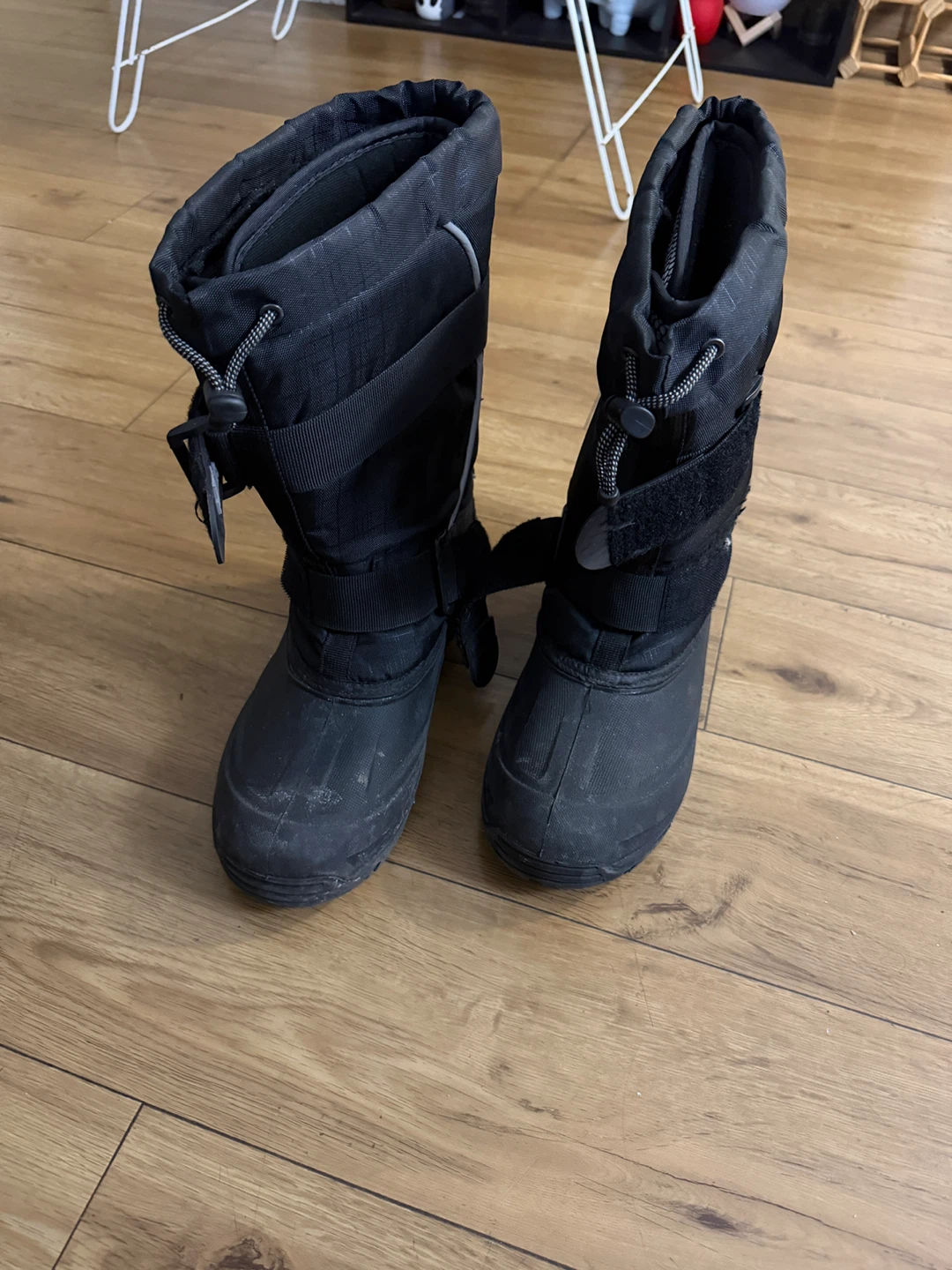 Ice Fields Black Winter Boots