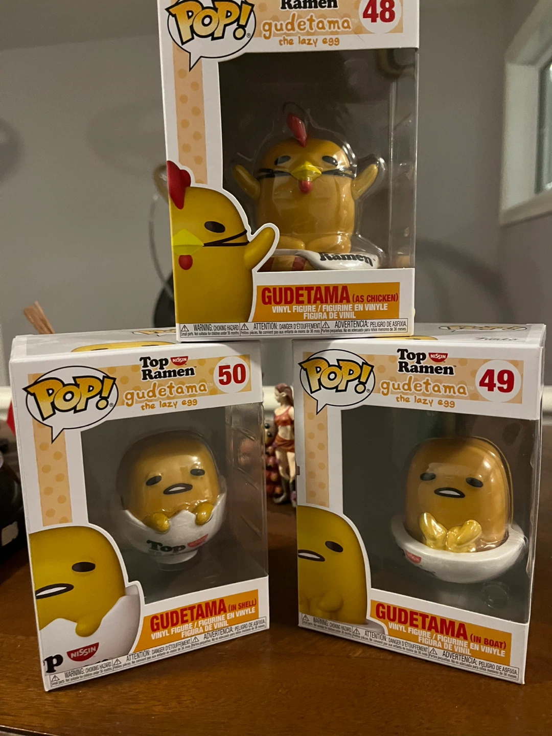 Funko Pop! Gudetama Top Ramen Figures - photo 2