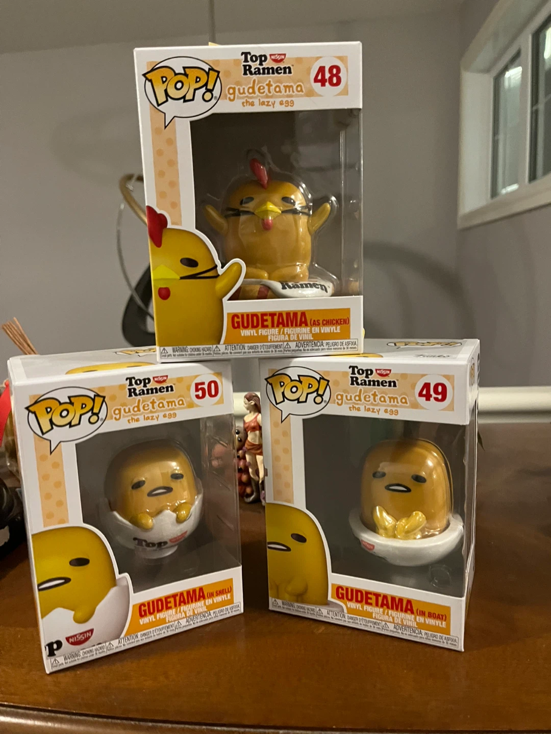 Funko Pop! Gudetama Top Ramen Figures