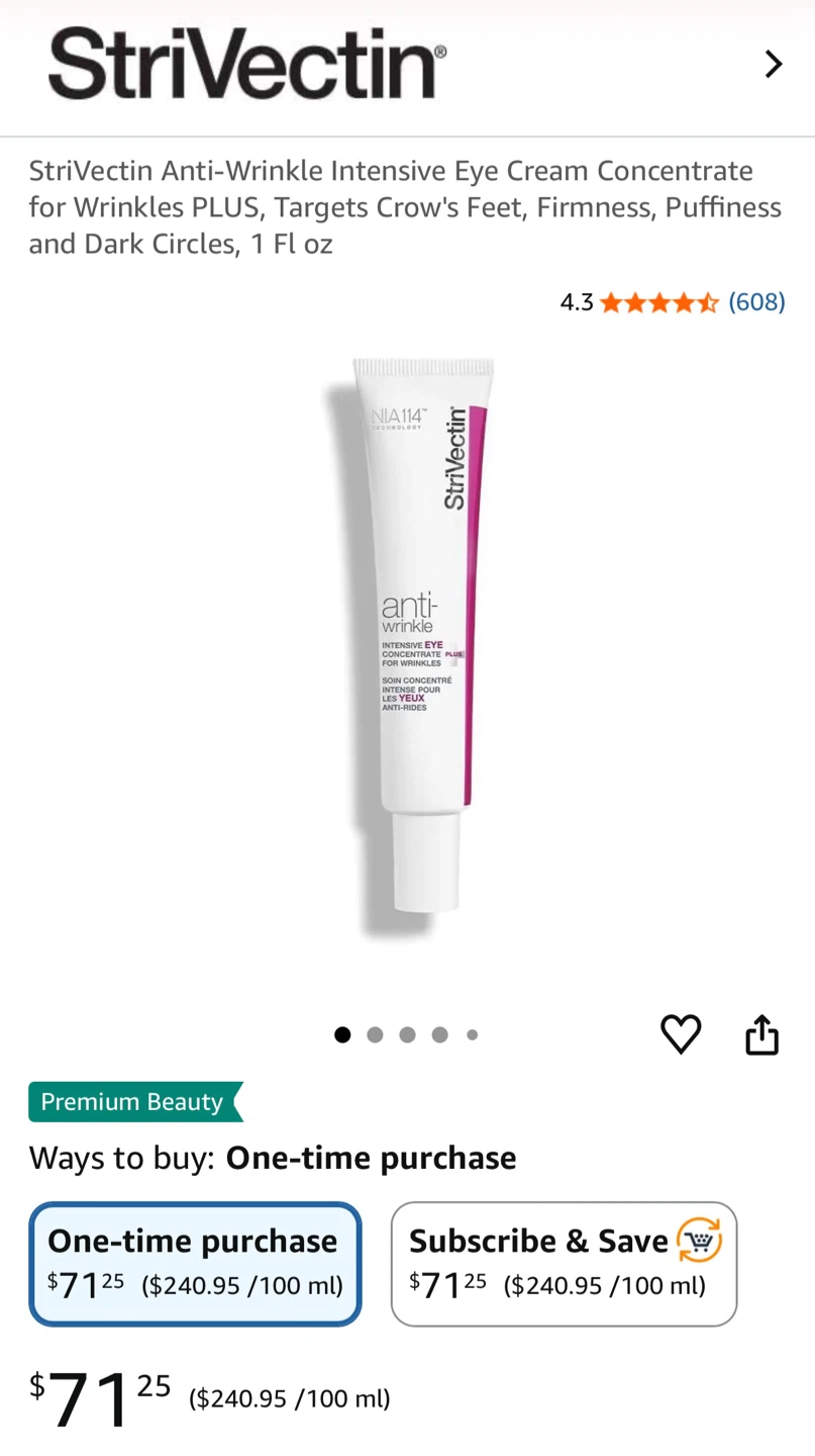StriVectin Anti-Wrinkle Eye Cream - photo 2
