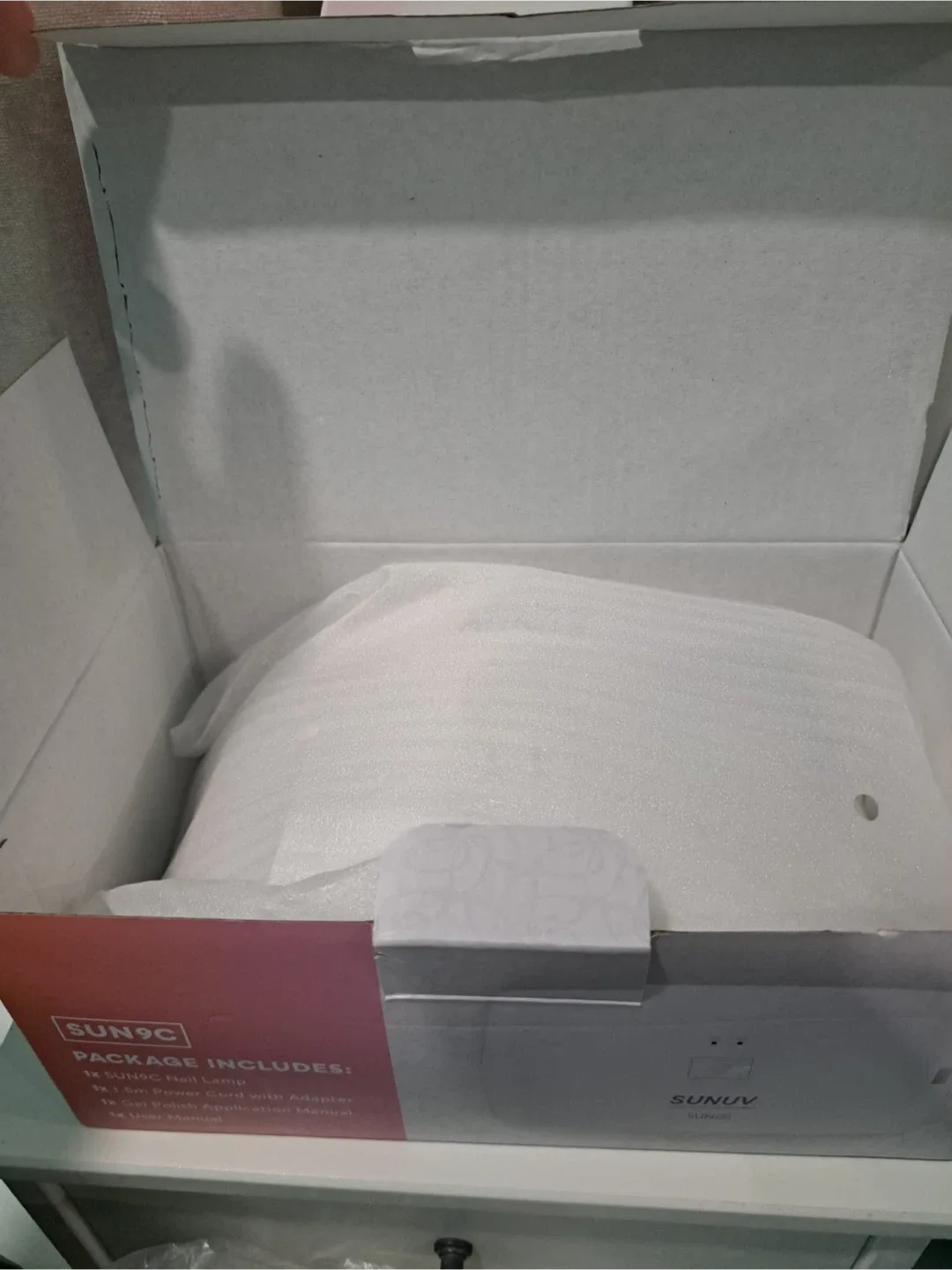 #Clearout SUNUV SUN9C 2-in-1 UV LED Nail Lamp - New! image indicator(2)