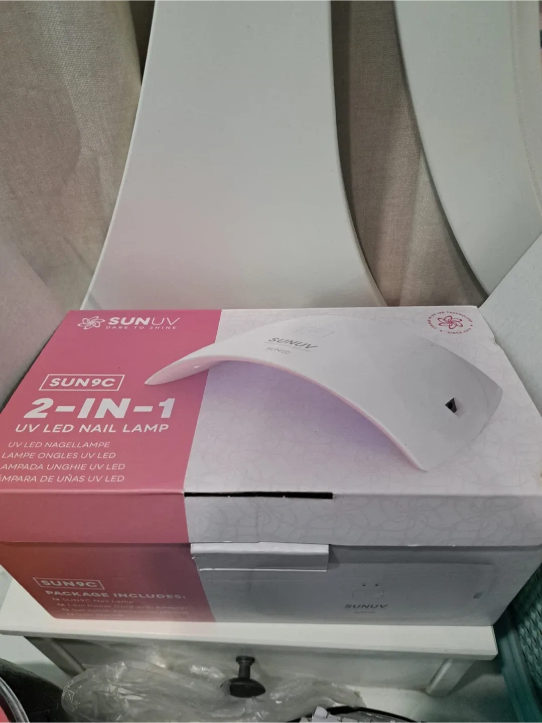 #Clearout SUNUV SUN9C 2-in-1 UV LED Nail Lamp - New!