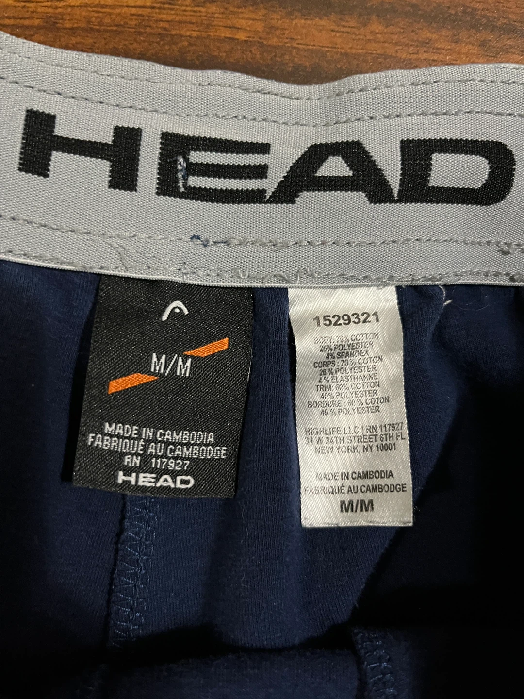 Head men’s medium tapered joggers, dark blue - photo 2