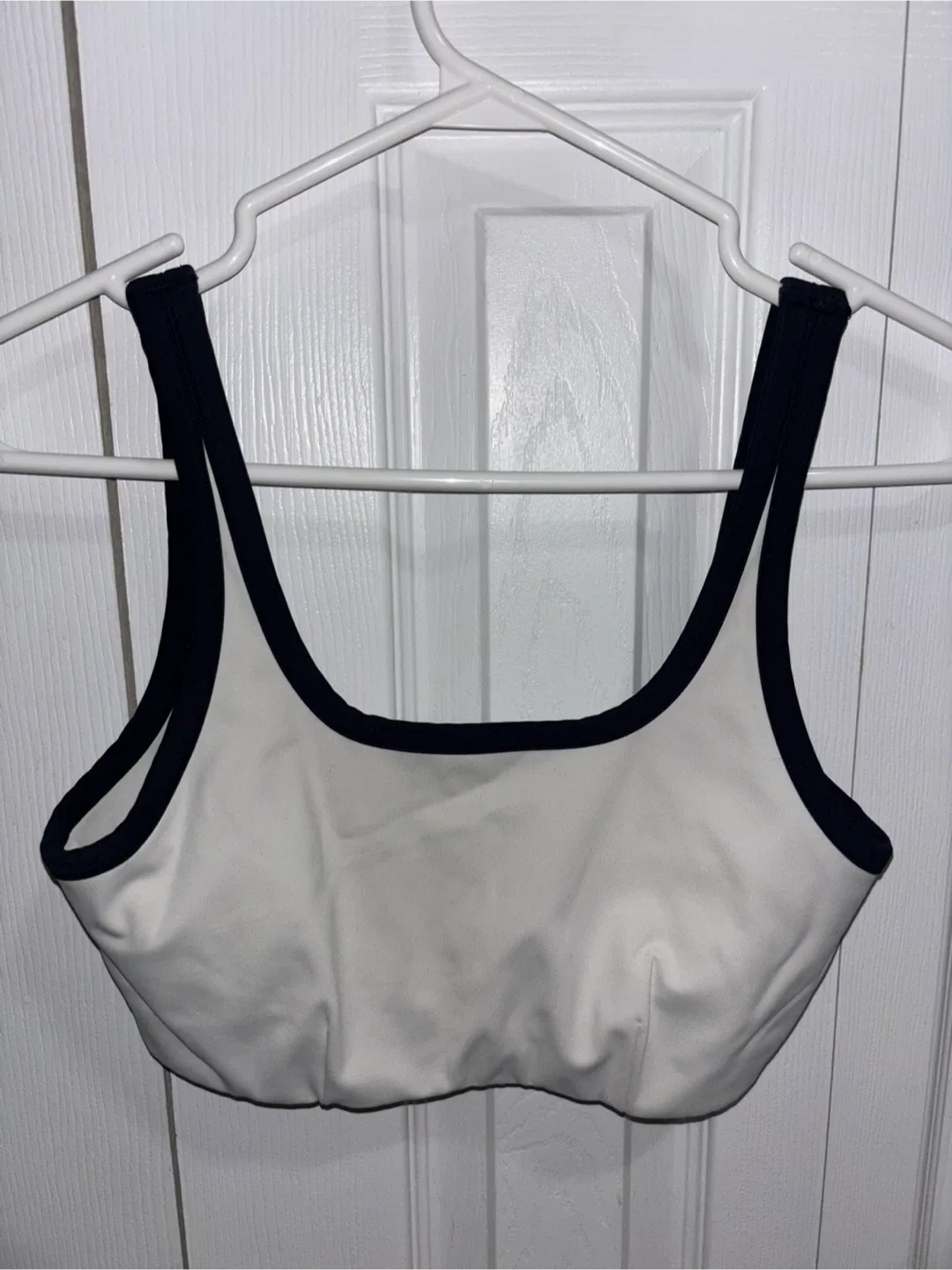 White Sports Bra Splits59 Loren seamless size S