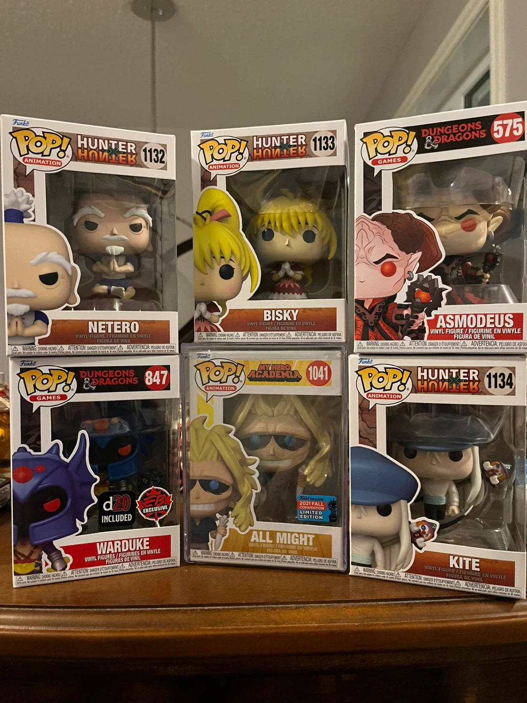 Funko Pop! Animation/Games Figures - Netero, Bisky, More!