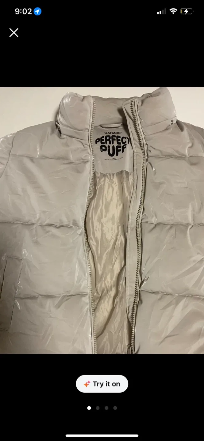 Garage Perfect Puff Jacket #Cleanout